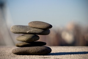 stone balance
